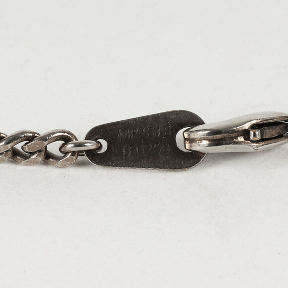 LOUIS VUITTON Silver Necklace - Picture 5 of 5